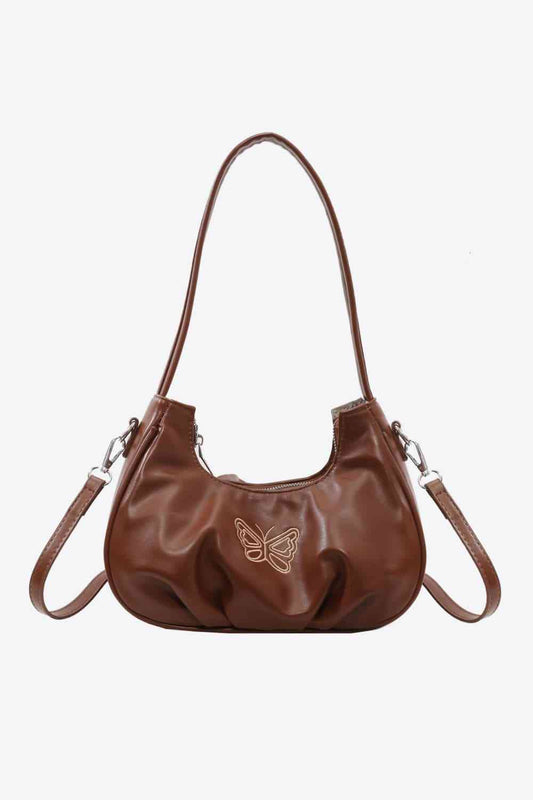 Butterfly Graphic Shoulder Bag